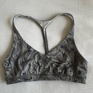 Grey lululemon sports bra